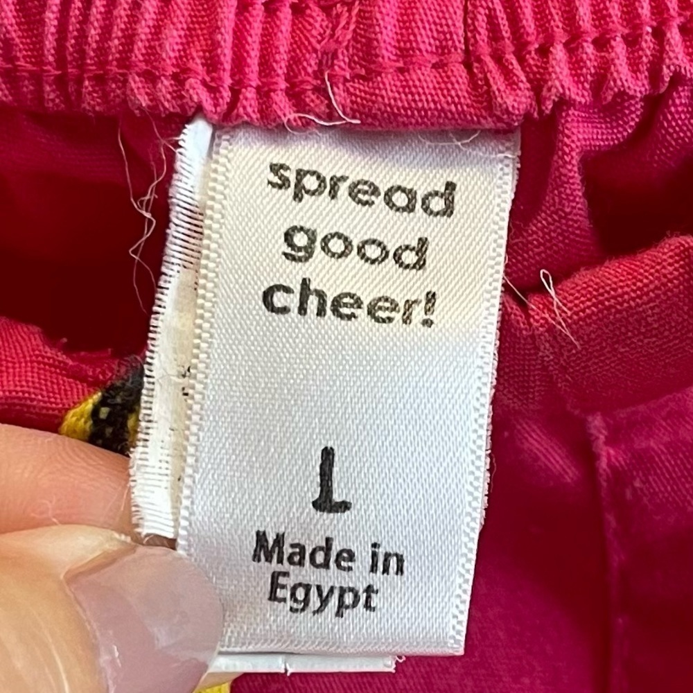 AL: Spread Good Cheer Scrub Pants Women’s M Hot Pink Pant Scrubs Medical pockets - Picture 3 of 10